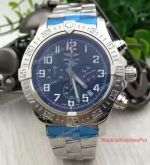 Replica Breitling Avenger Watch Stainless Steel Black Chronograph